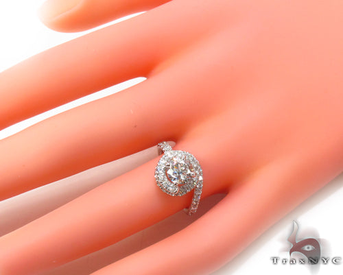 Prong Diamond Wedding Ring 34692 - Image 8