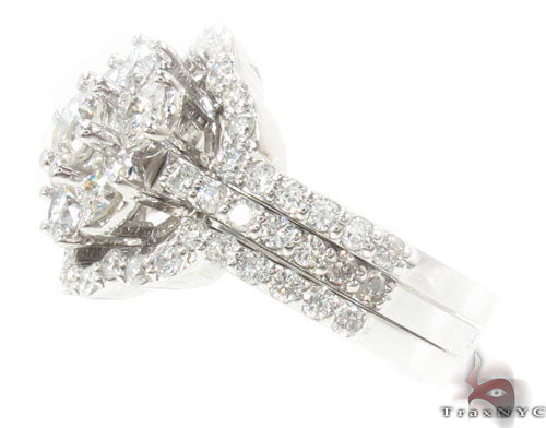 Prong Diamond Wedding Ring 34897 - Image 4
