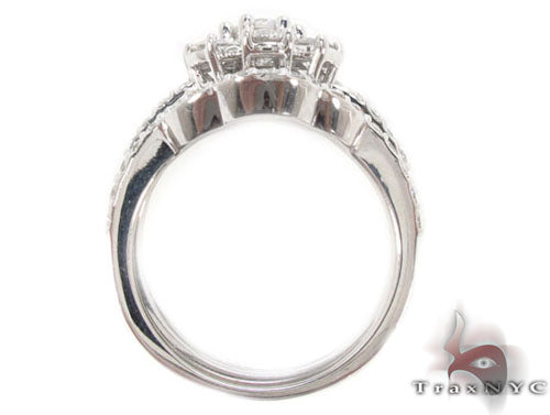 Prong Diamond Wedding Ring 34897 - Image 5