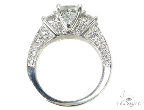 Prong Diamond Wedding Ring 39755 - Image 8