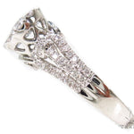 Prong Diamond Wedding Ring 40464 - Image 4