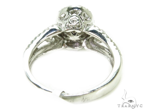 Prong Diamond Wedding Ring 40464 - Image 5