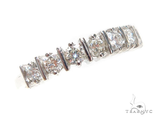 Prong Diamond Wedding Ring 41218 - Image 1