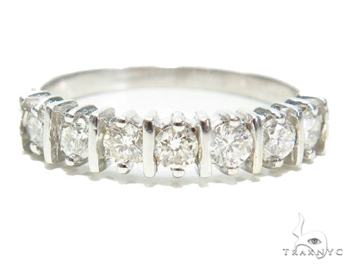 Prong Diamond Wedding Ring 41218 - Image 2
