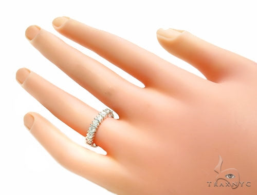 Prong Diamond Wedding Ring 41218 - Image 6