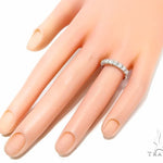 Prong Diamond Wedding Ring 41218 - Image 7