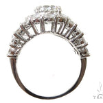 Prong Diamond Wedding Ring Set 39769 - Image 11