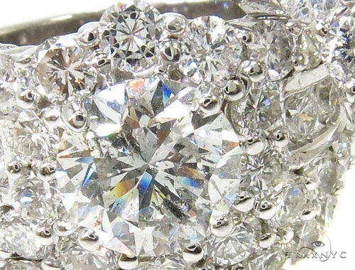 Prong Diamond Wedding Ring Set 39769 - Image 2