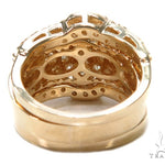 Prong Diamond Wedding Ring Set 45064 - Image 6