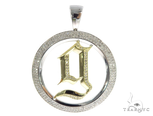 Prong Diamond 'g' Pendant 45364 - Image 1