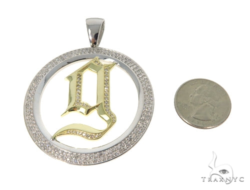 Prong Diamond 'g' Pendant 45364 - Image 5