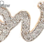 Prong Diamond Love Necklace 33730 - Image 2