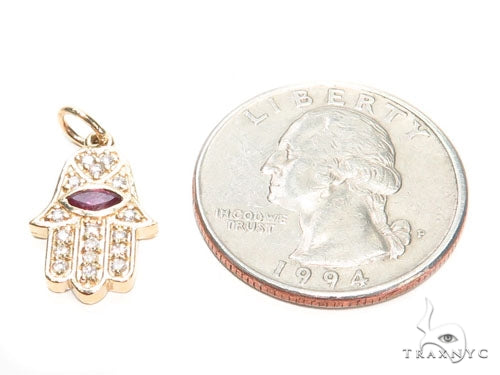 Prong Gemstone Pendant 41189 - Image 5