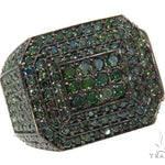 Prong Green Diamond Ring 44535 - Image 1