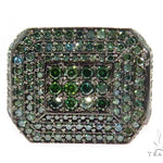 Prong Green Diamond Ring 44535 - Image 2