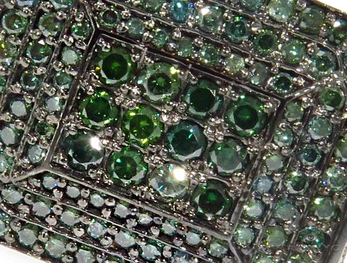 Prong Green Diamond Ring 44535 - Image 3