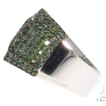 Prong Green Diamond Ring 44535 - Image 4