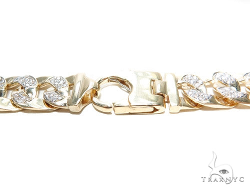 Prong Miami Cuban Diamond Bracelet 42391 - Image 5