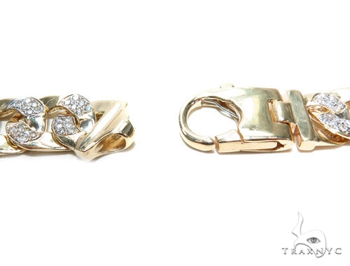 Prong Miami Cuban Diamond Bracelet 42391 - Image 6