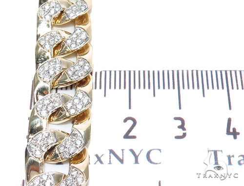 Prong Miami Cuban Diamond Bracelet 42391 - Image 8