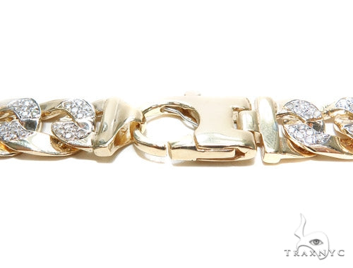 Prong Miami Cuban Diamond Bracelet 42392 - Image 5