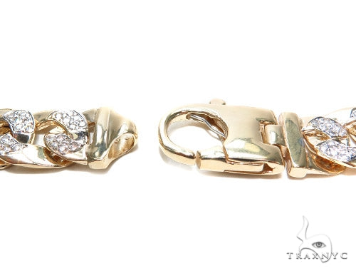 Prong Miami Cuban Diamond Bracelet 42392 - Image 6