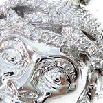 Jesus Diamond White Gold Pendant 65222 - Image 6