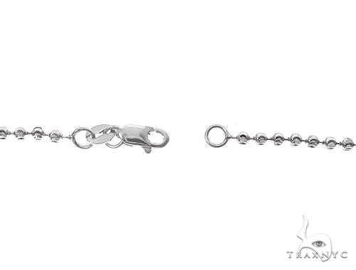 Jesus Diamond White Gold Pendant 65222 - Image 8