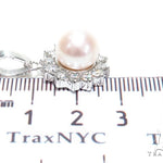 Prong Pearl Diamond Pendant 40938 - Image 7