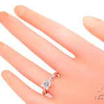 Prong Princess Diamond Engagement Ring 44607 - Image 7