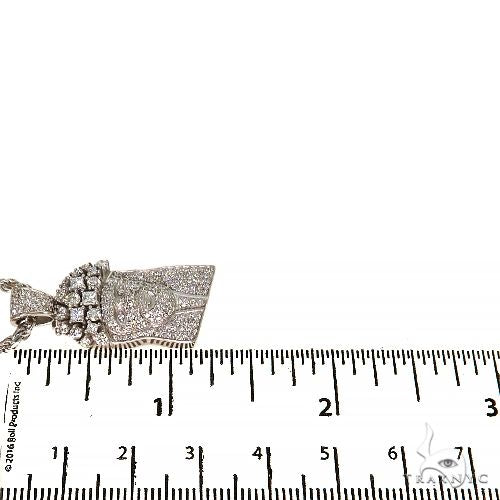 Mini Jesus Head Diamonds on The Crown Pendant Set 68003 - Image 5