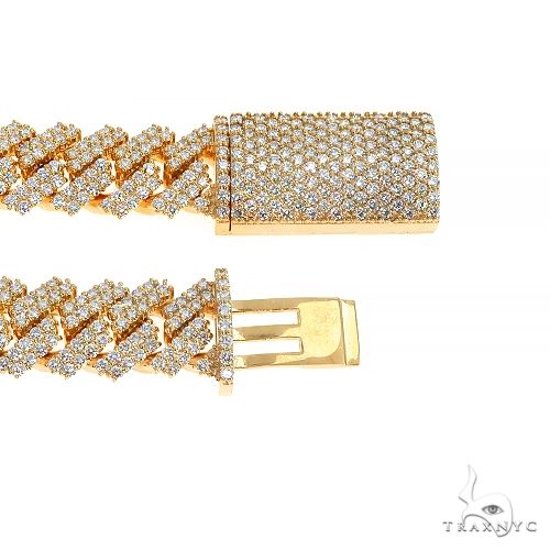 Prong Set Diamond Cuban Chain 66847 - Image 5