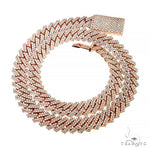 Prong Set Diamond Cuban Chain 66850 - Image 3