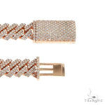 Prong Set Diamond Cuban Chain 66850 - Image 5