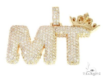 14K Yellow Gold MT Crown Pendant 65135 - Image 1