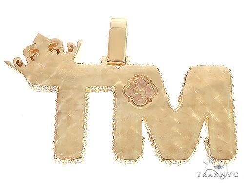 14K Yellow Gold MT Crown Pendant 65135 - Image 3