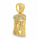 Prong Diamond Jesus Piece 41604