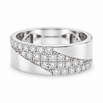 Prong Diamond Wedding Band 40687