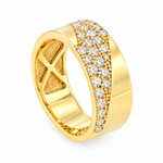 Prong Diamond Wedding Band 40687