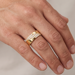 Prong Diamond Wedding Band 40687