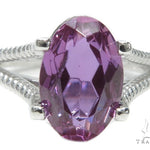 Amethyst & Diamond RIng 40749 - Image 2