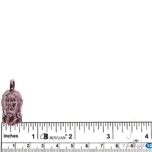 Purple Gold Jesus Pendant 69566 - Image 4