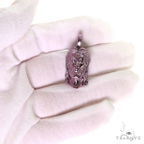 Purple Gold Jesus Pendant 69566 | TraxNYC