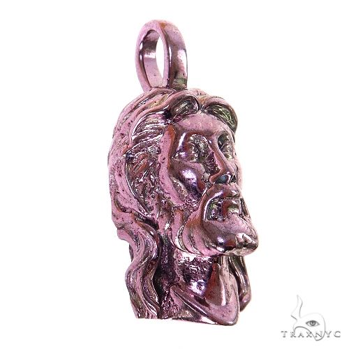 Purple Gold Jesus Pendant 69597 - Image 2