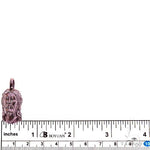 Purple Gold Jesus Pendant 69597 - Image 4