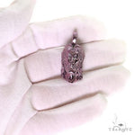 Purple Gold Jesus Pendant 69597 - Image 6