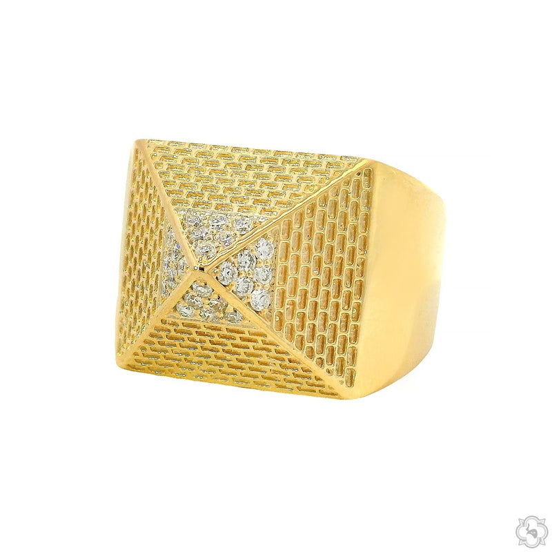 Pyramid Diamond Ring 45292 - Image 3