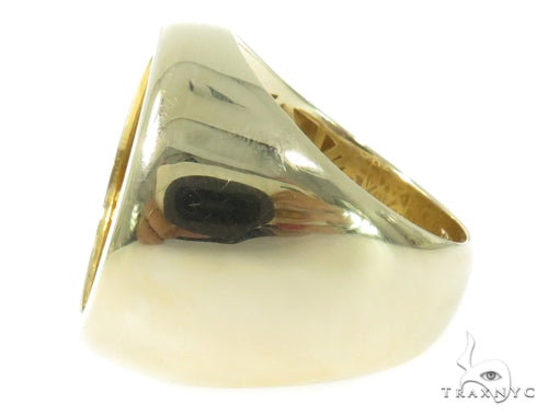 Buy Queen Elizabeth Gold Coin Ring 45398 – TraxNYC