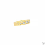 Golden Glow Diamond Wedding Band 70494 - Image 2