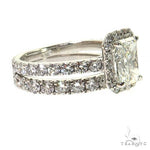 Radiant Cut Diamond Engagement Ring 68658 - Image 3